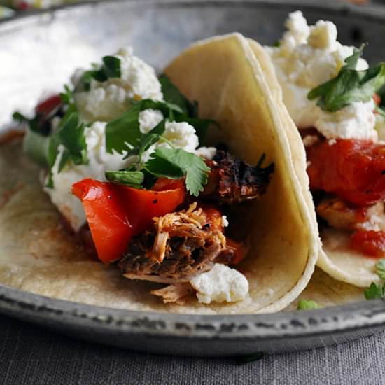 Slow Cooker Carnitas - Recipe photo by A Little and A Lot