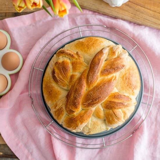 Paska – Slovak Easter Bread - Recipe photo by nourishandfete