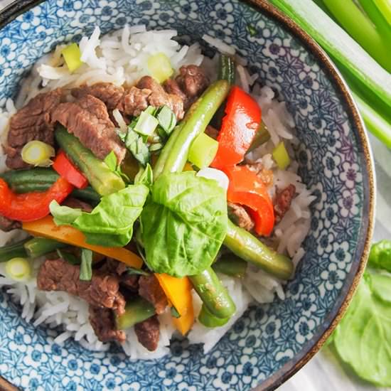 Asian Beef Stir Fry - Recipe photo by SundaySupper