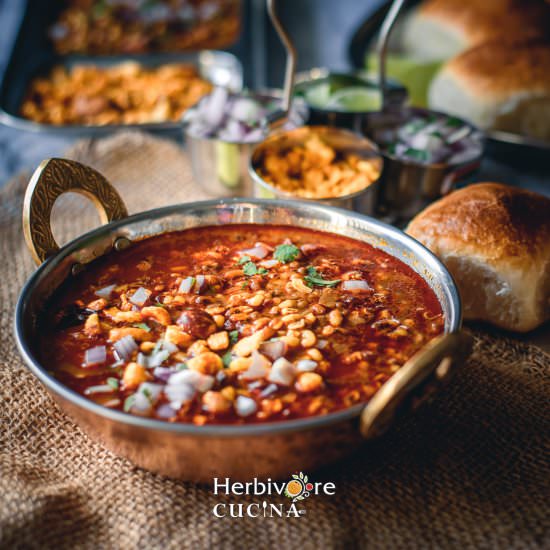 Instant Pot Matki Misal - Recipe photo by Herbivore Cucina