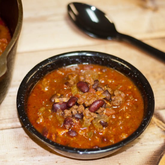 Chili - Recipe photo by TheCampChef