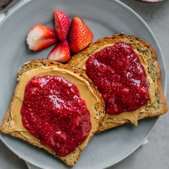 Strawberry Chia Jam - Recipe photo by feelgoodfoodie1