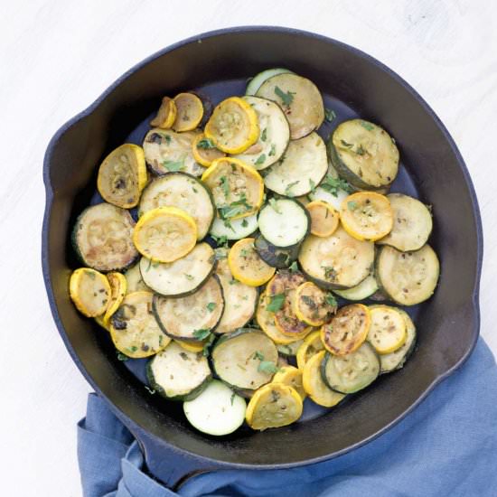 Mexican Summer Squash - Recipe photo by Eat Your Way Clean