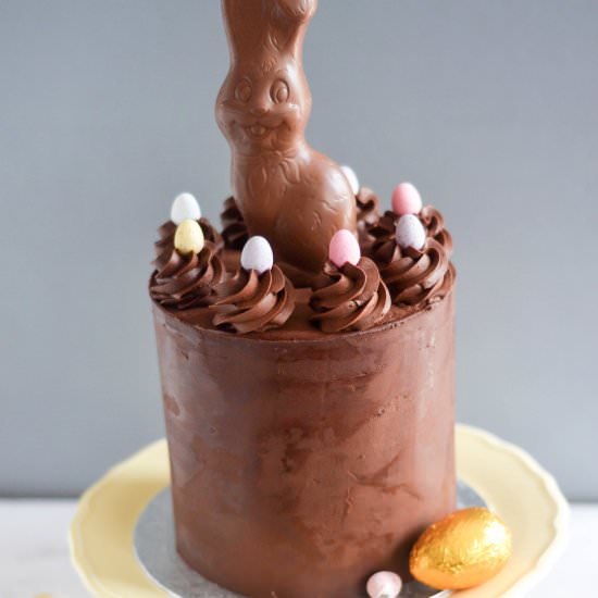 Easter Egg Chocolate Fudge Cake - Recipe photo by Cakes By Chichi