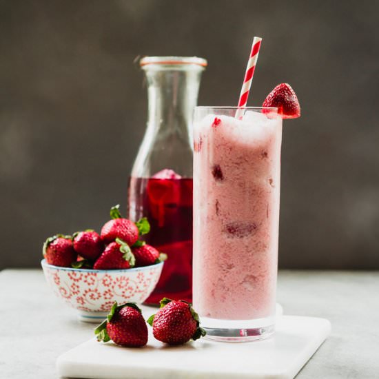 Hydrating Homemade Pink Drink - Recipe photo by ACleanBake