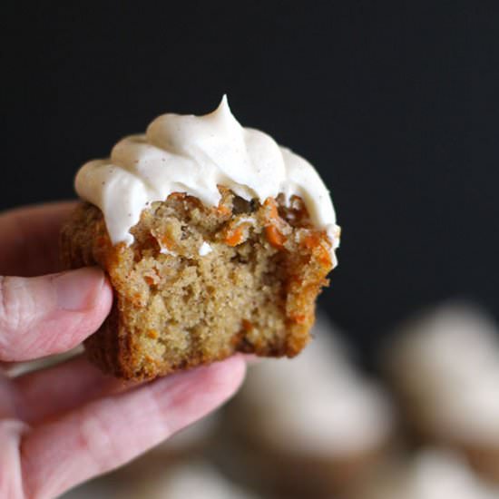 Carrot Cake Cupcakes - Recipe photo by suebeehomemaker