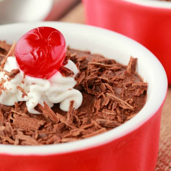 Vegan Chocolate Mousse - Recipe photo by lovingitvegan