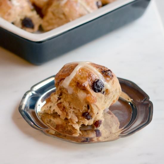 Hot Cross Buns - Recipe photo by shecooks.design