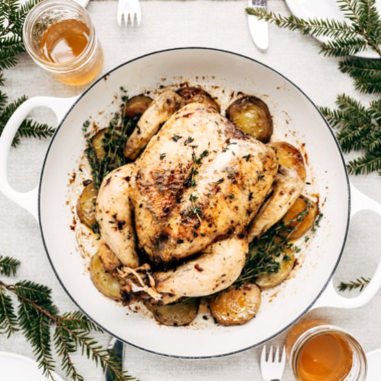 7-Ingredient Chicken Potato Bake - Recipe photo by foolproofliving.com