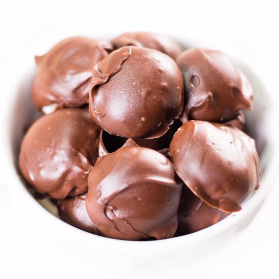 Homemade peppermints - Recipe photo by veggiebalance