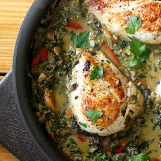 Chicken Skillet - Recipe photo by Diabetes Strong