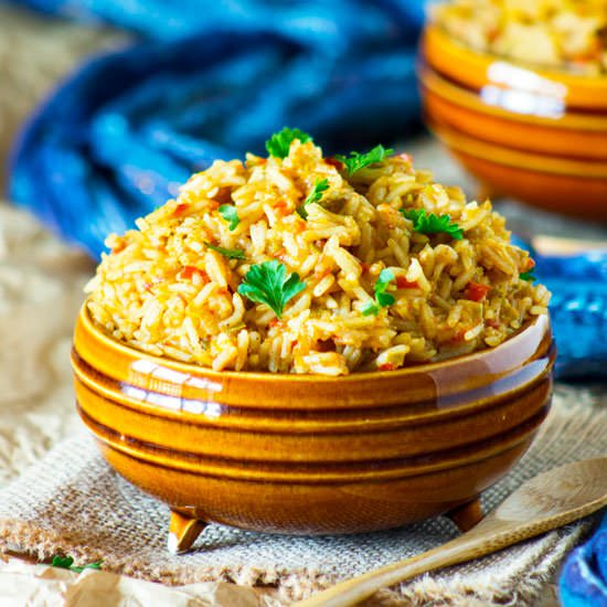 Nigerian Jollof Rice - Recipe photo by allthatsjas