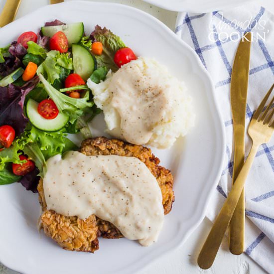 Chicken Fried Steak - Recipe photo by amandascookin