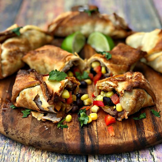 Vegetarian Southwestern Egg Rolls - Recipe photo by stay_snatched
