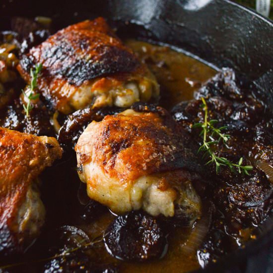 Feels Fancy Figgy Chicken - Recipe photo by FoodFanatical