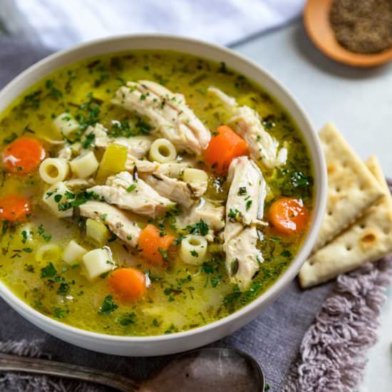 Instant Pot Chicken Noodle Soup - Recipe photo by keviniscooking
