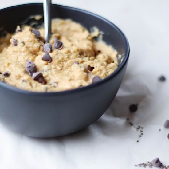 Peanut Butter Dessert Hummus - Recipe photo by thygoodness