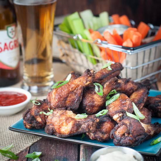 Naked jerk chicken wings - Recipe photo by photosandfood