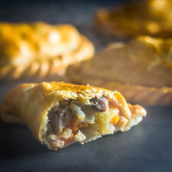 Traditional Cornish Pasty - Recipe photo by Brian Jones