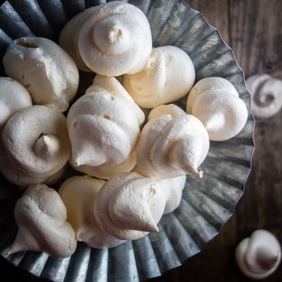 Almond Meringues - Recipe photo by Went Here 8 This