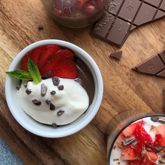 Perfect Milk Chocolate Pudding - Recipe photo by joeats