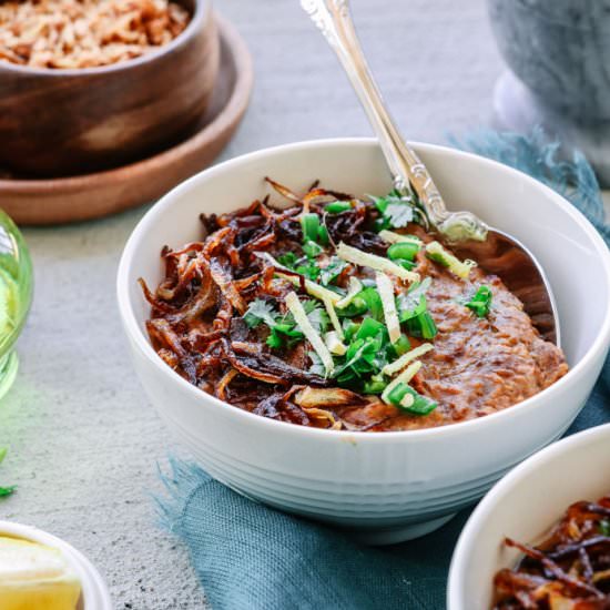 SLOW COOKER HALEEM - Recipe photo by teaforturmeric