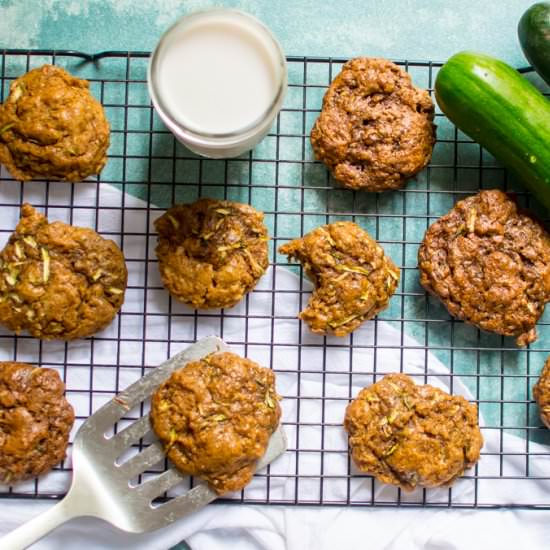 Paleo Almond Butter Zucchini Cookie - Recipe photo by Thenaturalnurturer