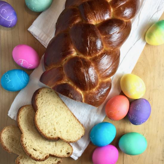 Four-Strand Challah - Recipe photo by thebrookcook.wordpress.com