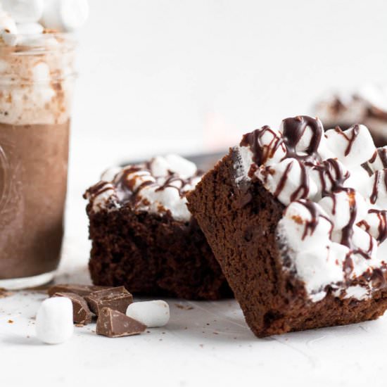 Marshmallow Overload Chocolate Cake - Recipe photo by OneSarcasticBaker