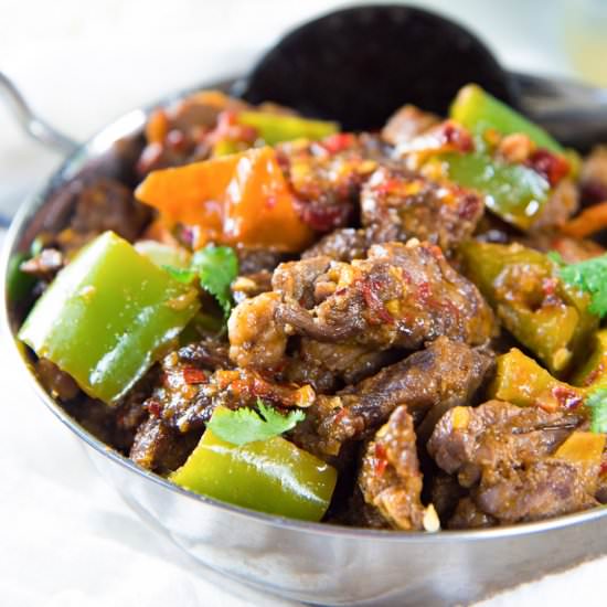 Devilled Beef Curry - Recipe photo by The Flavor Bender