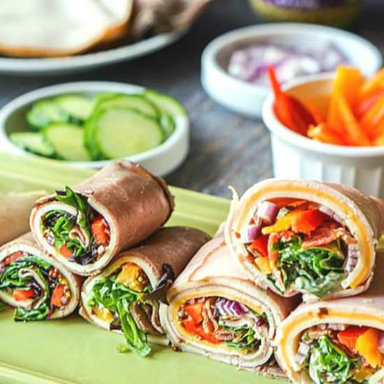 Low Carb Lunch Meat Wraps - Recipe photo by MyLifeCookbook