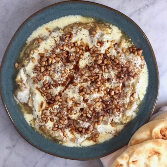 Zucchini Baba Ghanoush - Recipe photo by thebrookcook.wordpress.com