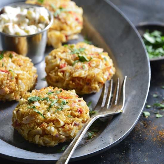 Old Bay Seafood Cakes - Recipe photo by AnEdibleMosaic