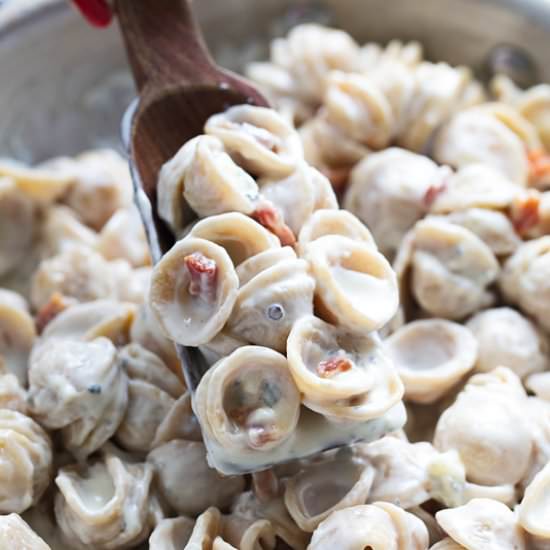 Creamy Four Ingredient Gorgonzola - Recipe photo by cookingforkeeps