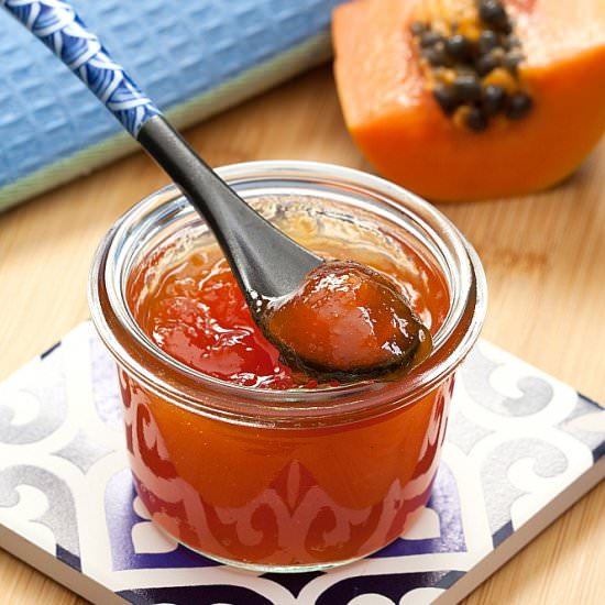 Papaya Jam - Recipe photo by manusmenu
