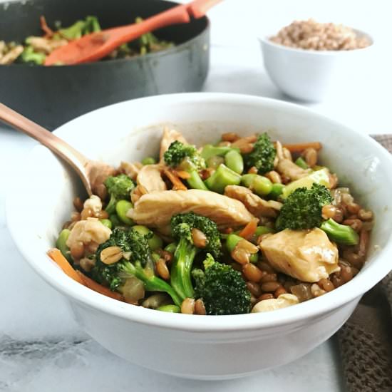 Teriyaki Chicken Power Bowl - Recipe photo by bpoulsonrd