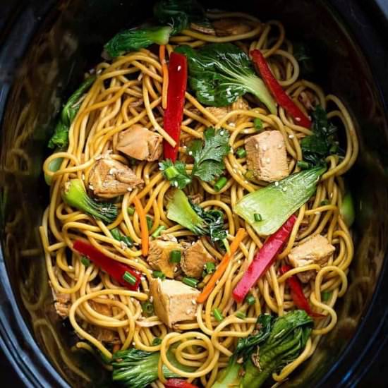 Crock Pot Lo Mein Noodles - Recipe photo by LifemadeSweeter