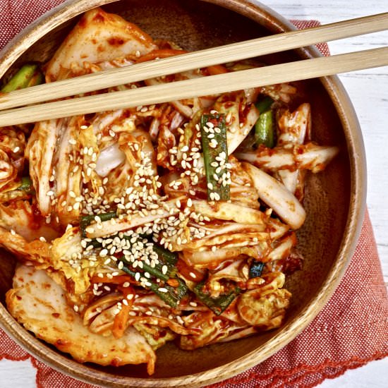 Kimchi, The Real Deal - Recipe photo by simmerandsauce