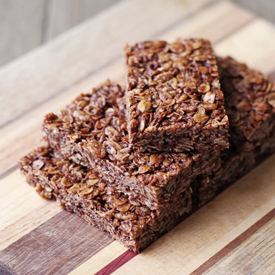 Homemade Chocolate Granola Bars - Recipe photo by thisweekfordinner