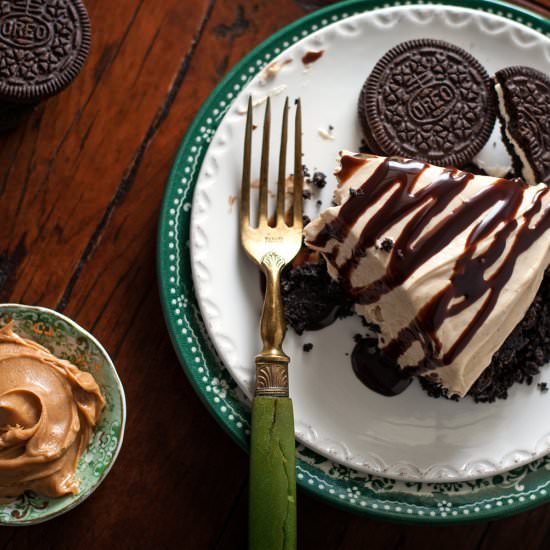 Peanut Butter Cream Pie - Recipe photo by cookiesforengland
