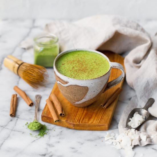 Bone Broth Matcha Latte - Recipe photo by andrewcooks