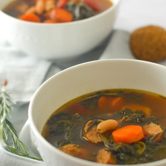 "Toss In Your Leftovers" Soup - Recipe photo by theharvestskillet