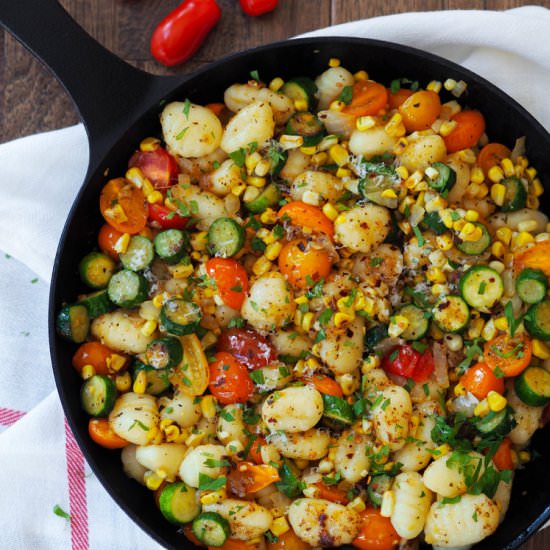 Summer Gnocchi Basil Brown Butter - Recipe photo by Avocado A Day