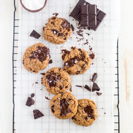 Coconut Flour Chocolate Chip Cookie - Recipe photo by WhatMollyMade