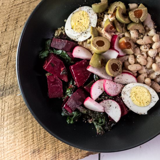 Tuna Quinoa Bowl - Recipe photo by sidewalkshoes