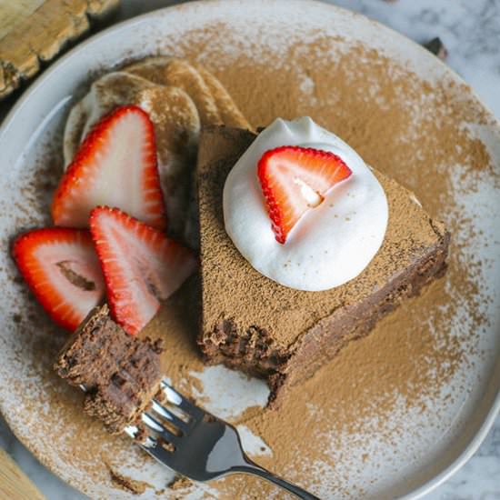 Flourless Chocolate Cake - Recipe photo by NOMasteKitchen