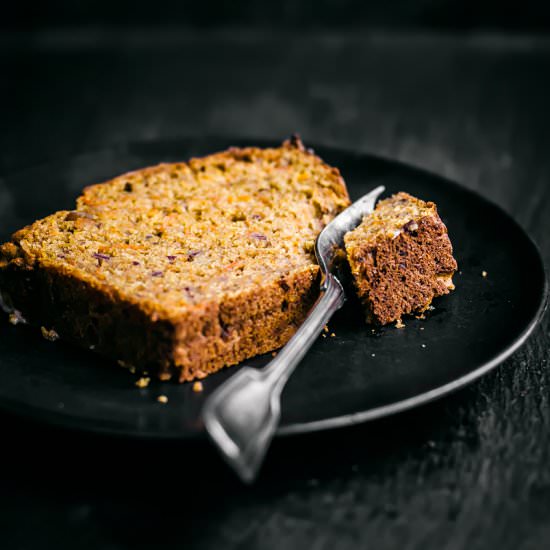 Healthy Carrot Bread with Dates - Recipe photo by occasionallyeggs