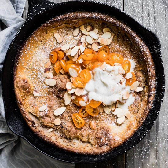 Almond Dutch Baby - Recipe photo by snixykitchen