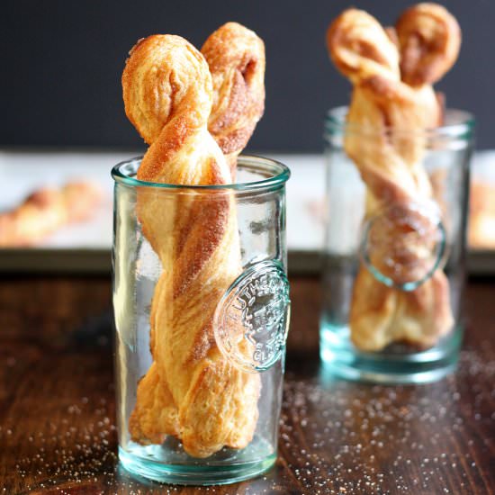 cinnamon twists - Recipe photo by Wild wild whisk