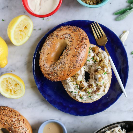 Tahini Chicken Salad - Recipe photo by WhatJewWannaEat
